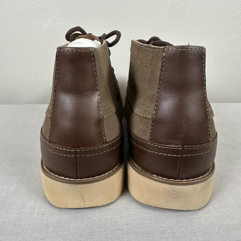 Dockers‎ Men's 11 Calgary Chukka Boots Taupe Suede Leather Supreme Comfort NEW